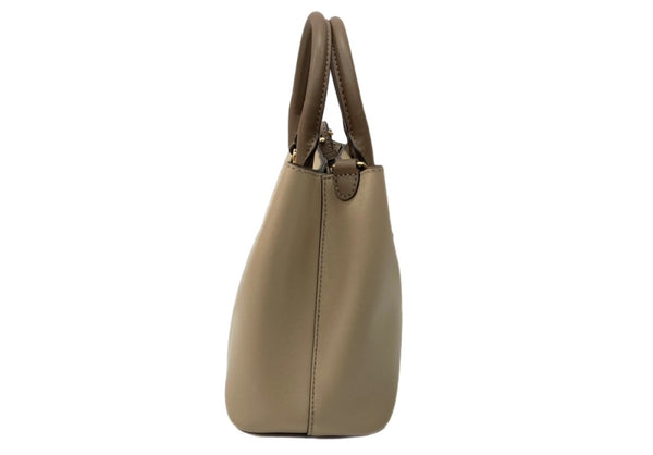 ラルフローレン RalphLauren Leather Small Marcy Satchel  II ミニ サッチェル アクセサリーコレクション ハンドバッグ ショルダーバッグ ゴールドロゴ BEIGE 431775153014 バッグ レディースバッグ 2way・3wayバッグ ワンポイント ベージュ 104B-66