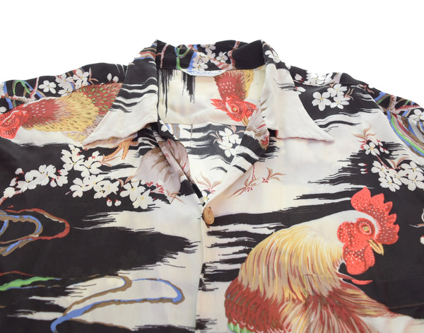 サンサーフ SUN SURF  2009 Special Edition レーヨンシャツ オープンカラー 開襟 アロハシャツ SS34667 半袖シャツ マルチカラー LLサイズ 103MT-3065