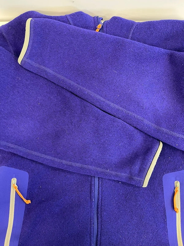 アークテリクス ARC'TERYX COVERT HOODY コバートフーディー POLARTEC ポーラテック 紫 パーカ パープル Mサイズ 101MT-5257