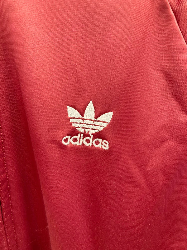 アディダス adidas 70s 80s ヴィンテージ Vintage ATPタグ トラックジャケット トレフォイル US古着 ジャージ ワインレッド Mサイズ 101MT-2670