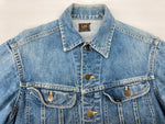 リー Lee 60's 101-J Vintage Denim Jacket ヴィンテージ デニム Gジャン 黒タグ 青 サイズ36 ジャケット 無地 ブルー 104MT-412