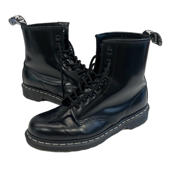ドクターマーチン Dr.Martens 1460 ホワイトステッチ 8 ホール ブーツ メンズ靴 ブーツ その他 ブラック UK7 (参考サイズ26cm) 26cm 101sh-2316