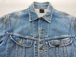 リー Lee 50's 101-J Vintage Denim Jacket ヴィンテージ デニム Gジャン 赤タグ 後期   サイズ表記なし ジャケット 無地 ブルー 104MT-270