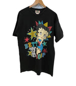 US US古着 90's 90年代 BETTY BOOP ベティーブープ シングルステッチ MADE IN USA VINTAGE ヴィンテージ Tシャツ ブラック Lサイズ 101MT-4728