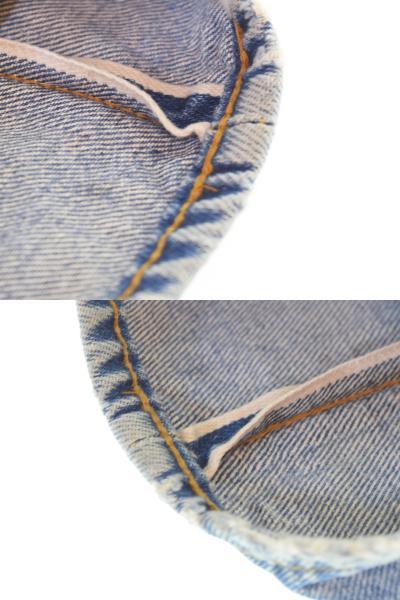 リーバイス Levi's 70s 501 66後期 ボタン裏6 赤耳 70's 66Chain デニム ブルー W31 103MB-589
