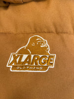 エクストララージ XLARGE DUCK ACTIVE PUFFER JACKET ダック アクティブ パッファージャケット 中綿ジャケット 101214021008 ジャケット ブラウン Lサイズ 101MT-5379