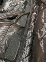 エンタイアスタジオ entire studios PFD V2 PUFFER パファー ダウン ジャケット オーバーサイズ ボックスシルエット 短丈 灰 ジャケット 無地 グレー Mサイズ 104MT-2136