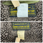 【曜日割引対象外】 クッシュマン CUSHMAN マリンナショナーレ デッキジャケット フランス海軍 21341 ジャケット カーキ XLサイズ 201MT-4429 VB