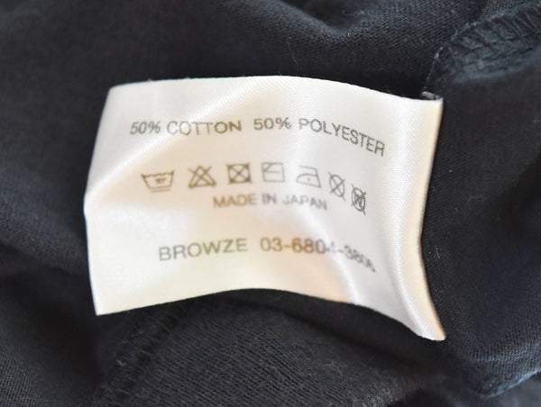 ザ エンノイ プロフェッショナル the ennoy professional Hem Rib Tee半袖カットソー SS23BRENCT08NTL Tシャツ ネイビー Lサイズ 103MT-2966