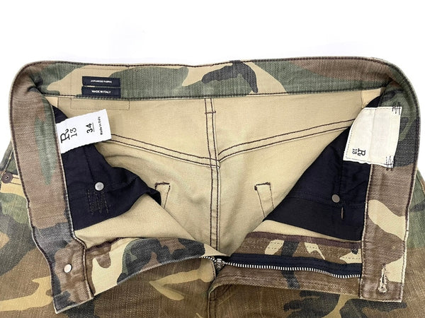 アール サーティーン R13 Cooper Tapered Drop Jean Camo R13M0427 ボトムス マルチカラー 34 601MB-5