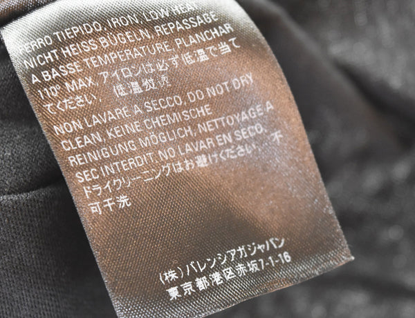 バレンシアガ BALENCIAGA Speedhunters Tee  スピードハンターズTシャツ 半袖カットソー  556089 Tシャツ ブラック Sサイズ 103MT-3068