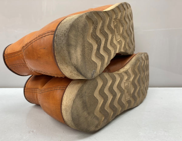 レッドウィング RED WING 6-inch CLASSIC MOC TOE インチ クラシック モック トゥ IRISH SETTER アイリッシュ セッター 犬タグ 革靴 レースアップ 9E 茶 9875 メンズ靴 ブーツ ワーク ブラウン 27cm 104S-768