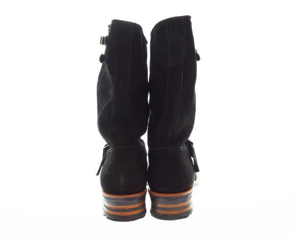 ルードギャラリー RUDE GALLERY BLACK REBEL LEATHER ENGINEER BOOTS エンジニア ブーツ 黒 BR0165-3 メンズ靴 ブーツ エンジニア ブラック M 103S-835