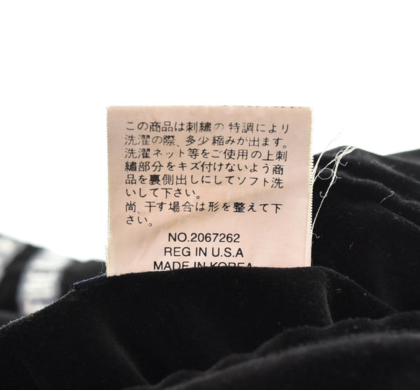 テッドマン TEDMAN スカジャン 別珍 リバーシブル スパイダー スカル 刺繍  40 ジャケット ブラック 103MT-2193