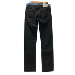 ヘロンプレストン HERON PRESTON コーティングデニムパンツ ジーンズ 切替 HMYA010F20DEN003 デニム ブラック 30サイズ 201MB-1051