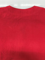 ナイキ NIKE JORDAN 90s BASEBALL SHIRT ベースボール シャツ ジャンプマン ボタン ヴィンテージ 半袖 刺繍 赤 半袖シャツ ロゴ レッド 104MT-1962