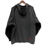 【曜日割引対象外】 インディペンデント INDEPENDENT 90's~ ラグランスウェットパーカ 2トーン パーカ ブラック XLサイズ 201MT-4673 VB