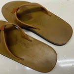 【曜日割引対象外】 リアルマッコイズ THE REAL McCOY'S LEATHER ARCHED SANDAL MA24011 メンズ靴 サンダル ビーチサンダル ブラウン Mサイズ 201-shoes1449 VB