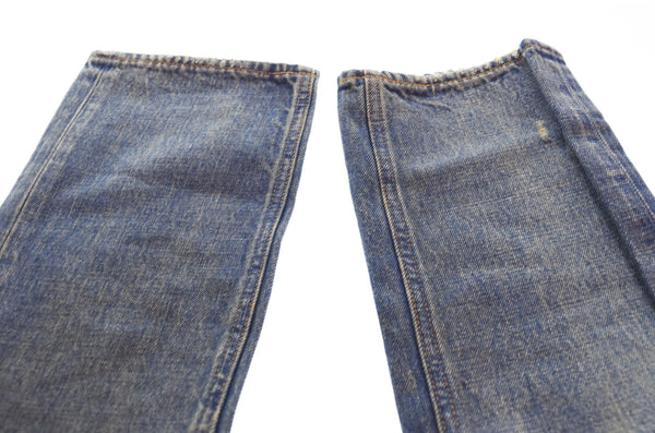 アンダーカバー UNDER COVER UNDERCOVERISM 04AW But Beautiful期 68デニム パンツ ジーンズ ダメージ加工 アーカイブ アンダーカバー B264-P12 デニム ブルー Lサイズ 103MB-473