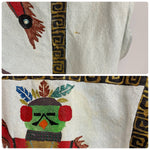 【曜日割引対象外】 エディーバウアー Eddie Bauer 70's 80's カスタムペイント デニムジャケット ジャケット マルチカラー Lサイズ 201MT-4620 VB