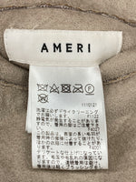 アメリ AMERI BLANKET LIKE FAKE MOUTON COAT ブランケット ライク フェイク ムートン BEIGE 01920731260 コート 無地 ベージュ 104LT-35