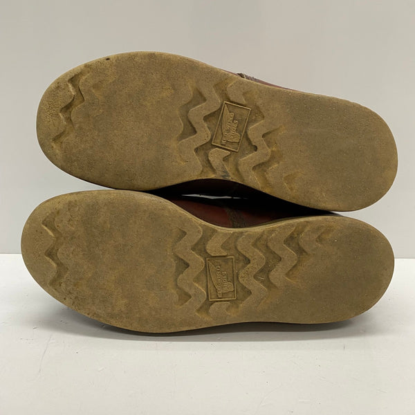 【曜日割引対象外】 レッドウィング RED WING 90's 四角犬タグ IRISH SETTER サイズ不明 メンズ靴 ブーツ ワーク ブラウン cmサイズ 201-shoes1590 VB