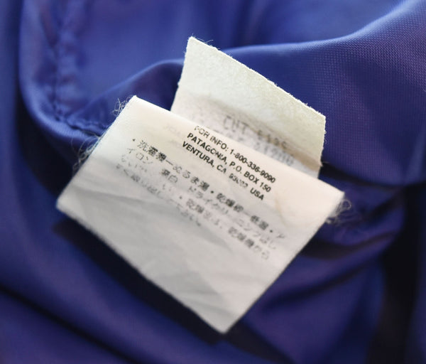 パタゴニア PATAGONIA 90s USA製 シンチラオーバーシャツ フリースシャツ フリースジャケット 21200 長袖シャツ パープル Lサイズ 103MT-2482