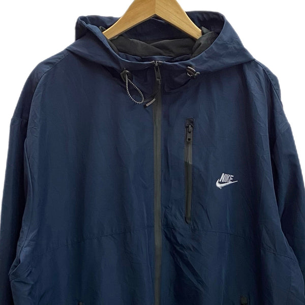 ナイキ NIKE windbreaker jacket フルジップ NME920220KL4 ジャケット ネイビー XLサイズ 201MT-3709
