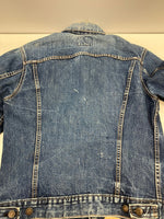 リーバイス Levi's 70's 70年代 71205 BIGE ロング丈 ボタン裏524刻印 ケアタグ デニムジャケット Gジャン 4th トラッカージャケット VINTAGE ヴィンテージ MADE IN USA アメリカ製 ジャケット ブルー 101MT-5397