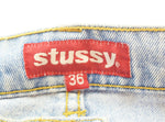ステューシー Stussy 90s 90年代 Old Stussy ストレートデニムパンツ 青 デニム ブルー 36 103MB-435