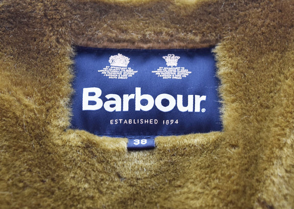 バブアー Barbour ウォームパイルウエストコート パイルライナー フロントジップ 222MLI0035 38 ベスト ブラウン 103MT-2264