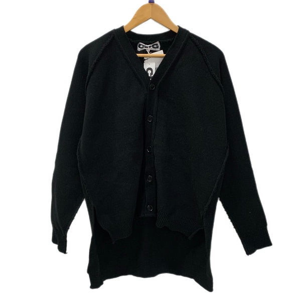 コムデギャルソン COMME des GARCONS CDG サイドスリットカーディガン SZ-N008 カーディガン ブラック Lサイズ 201MT-4484