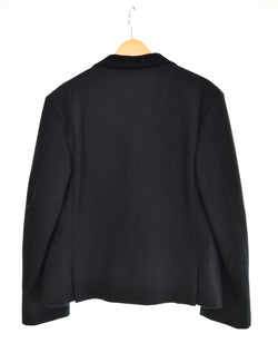 ワイズ Y's 90年代 Y's for men モーニング ウールジャケット テーラードジャケット MF-J20-121 ジャケット ブラック Mサイズ 103MT-2895