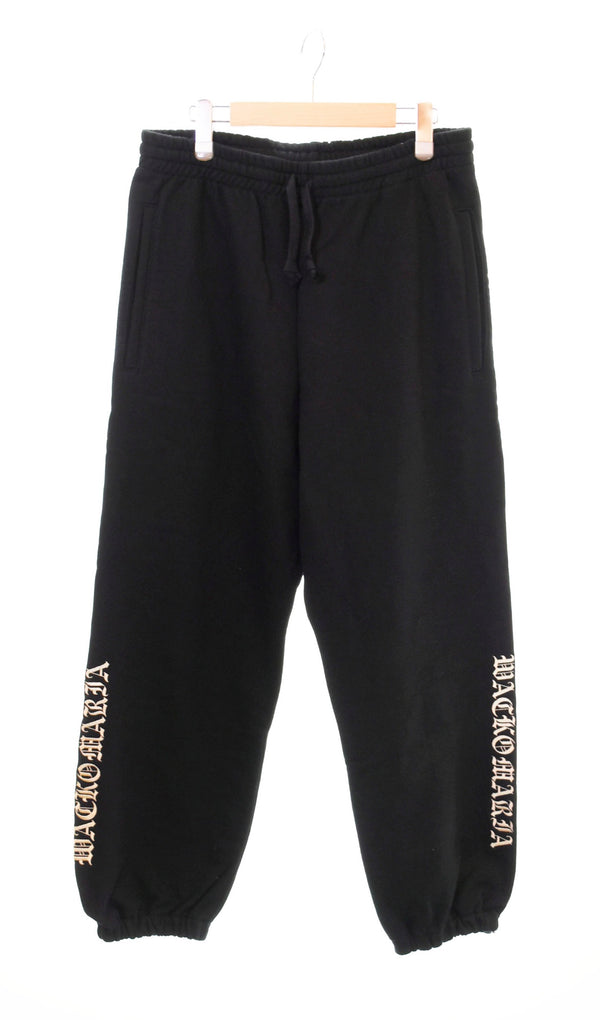 ワコマリア WACKO MARIA HEAVY WEIGHT SWEAT PANTS パンツ 黒 23FW-WMC-SP02 ボトムスその他 ブラック Lサイズ 103MB-278