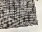 パタゴニア PATAGONIA 2000年製 00’s A/C Shirt  ACシャツ チェックシャツ シャドーチェック ポルトガル製 ORGANIC COTTON  52917 半袖シャツ グレー Mサイズ 101MT-4763