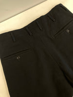 ヨウジ ヤマモト YOHJIYAMAMOTO BLACK Scandal BLACK 右前股マチスウェットパンツ 変形 黒 HC-P78-017 ボトムスその他 ブラック サイズ2 101MB-561