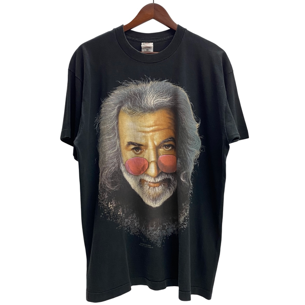 【曜日割引対象外】 ヴィンテージ vintage 90's Grateful Dead 1995 Jerry Garcia USA製 Tシャツ ブラック XLサイズ 201MT-4488 VB