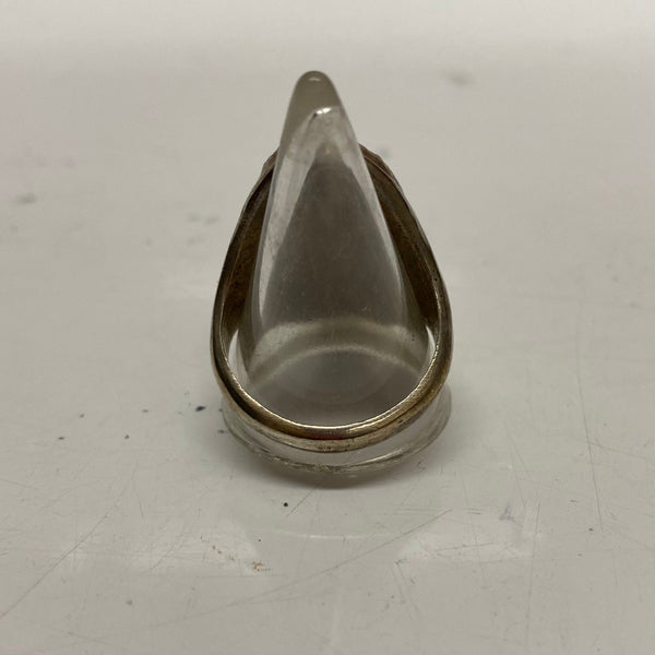 【曜日割引対象外】 【中古】ヴィンテージ vintage Loyolita Othole コーラル＆ターコイズ スターリングシルバー メンズジュエリー・アクセサリー インディアンジュエリー 指輪・リング シルバー 201goods-771 VB