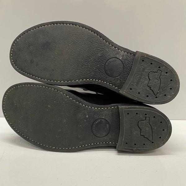 【曜日割引対象外】 レッドウィング RED WING 15年製 ワイドパネル ラインマン 8 1/2D ブラックリタン USA製 2995 メンズ靴 ブーツ ワーク ブラック 26.5cmサイズ 201-shoes1521 VB