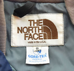 ノースフェイス THE NORTH FACE 80年代 茶タグ DOWN JACKET ダウンジャケット GORE TEX ゴアテックス MADE IN USA  ジャケット ネイビー 103MT-2444