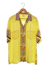 サンサーフ SUN SURF  PALMS & STRIP レーヨンシャツ オープンカラー 開襟 SS33870 半袖シャツ マルチカラー LLサイズ 103MT-3064