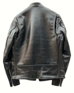 ショット SCHOTT HORSE LEATHER 641XX ホース レザー シングル ライダース ジャケット バイカー USA製 黒 7824150002 36 ジャケット 無地 ブラック 104MT-791