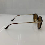 【中古】レイバン Ray-Ban 偏光レンズ 55□19 145 RB4334D 眼鏡・サングラス サングラス ブラウン 201goods-735