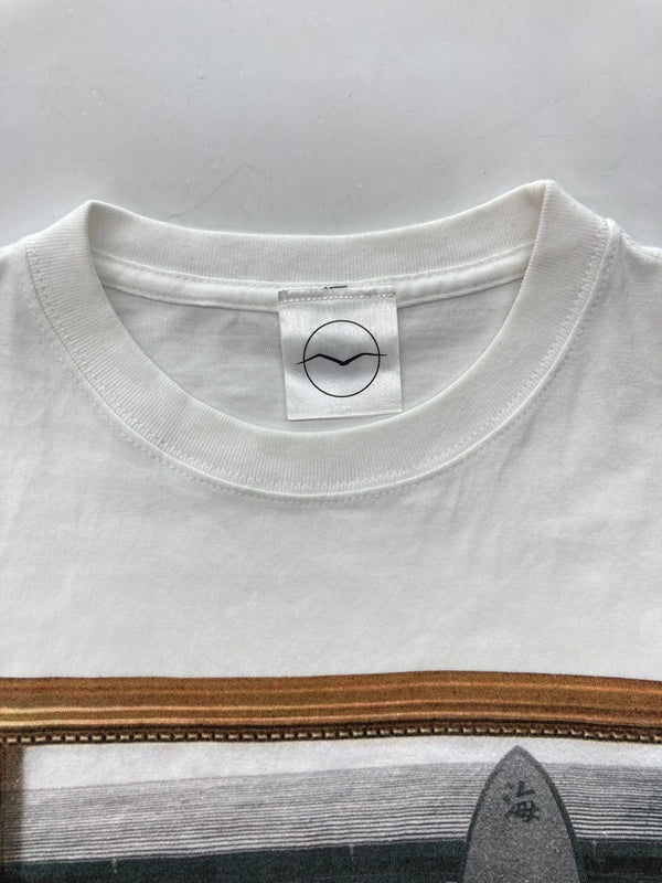セブンティーズ ニューイメージ 70's NEW IMAGE Claude Maki 50th Anniversary Long Sleeve Shirt 真木蔵人 グラフィティ 白 ロンT プリント ホワイト Lサイズ 104MT-200