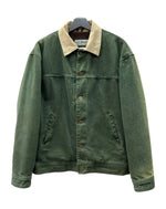 エルエルビーン L.L.Bean 70s 80s DENIM JACKET デニム ジャケット Gジャン カバーオール ブランケット ヴィンテージ アウター 緑 S945 ジャケット 無地 カーキ Sサイズ 104MT-1783