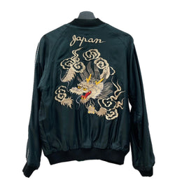 テーラー東洋 TAILOR TOYO  Early 1950s Style スーベニア スカジャン 白龍柄 リバーシブル WHITE DRAGON LANDSCAPE TYE TT15390 ジャケット 刺繍 マルチカラー Mサイズ 104MT-2175