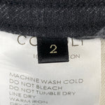 コモリ COMOLI 23AW デニムオーバーパンツ R01-03010 デニム ブラック サイズ2サイズ 201MB-1202