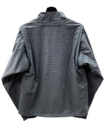 アンブロ UMBRO × PARANOID パラノイド SHELL CHECK ACTIVE JACKET 袖ドッキング シェル ジャケット 灰 ジャケット チェック グレー Lサイズ 104MT-1264