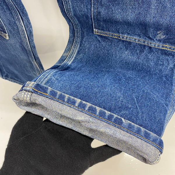 【曜日割引対象外】 カーハート Carhartt デニム ダブルニー ペインター カーゴパンツ ブルー W34サイズ 201MB-1154 VB