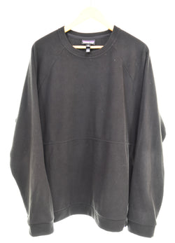 パタゴニア PATAGONIA Micro D Crewneck Sweatshirts マイクロ D クルーネックフリース 長袖 プルオーバー トレーナー 23225 スウェット ブラック LLサイズ 103MT-3481